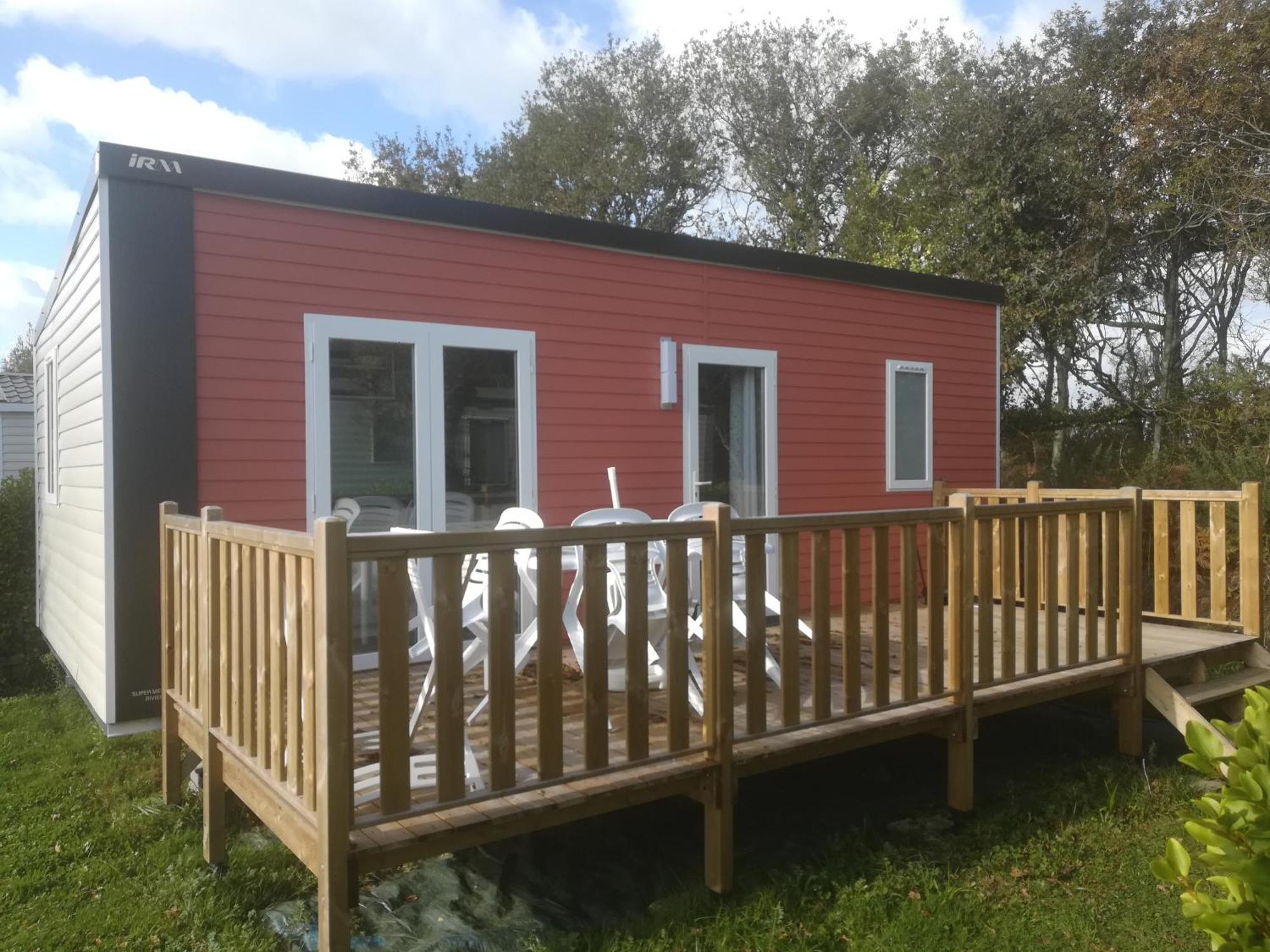 Camping De Lanven Plomeur Exteriör bild